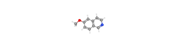 6-Methoxyisoquinoline Chemische Struktur