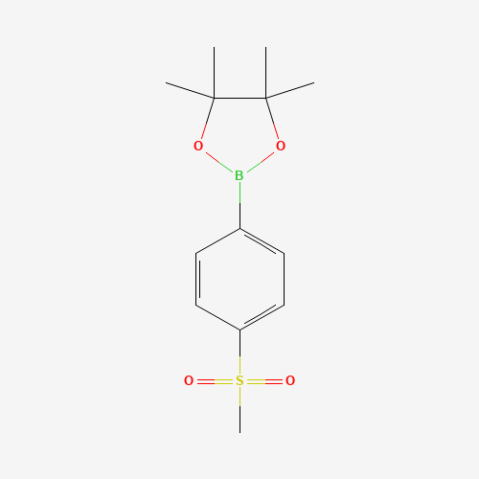 4-Methylsulfonylphenylboronic acid, pinacol ester Chemical Structure