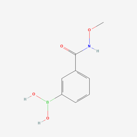 3-(Methoxycarbamoyl)phenylboronic acid Chemical Structure