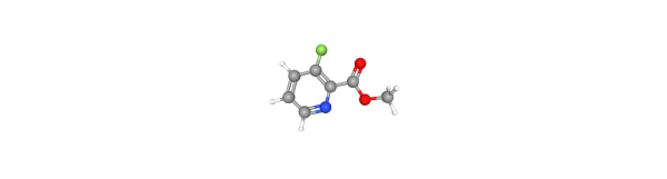 Methyl 3-fluoropicolinate 化学構造