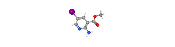 Methyl 2-amino-5-iodonicotinate التركيب الكيميائي