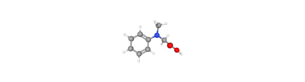 2-(Methyl(phenyl)amino)acetic acid hydrochloride التركيب الكيميائي