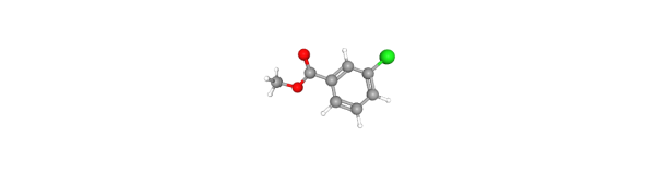 Methyl 3-chlorobenzoate Chemical Structure