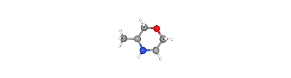 3-Methylmorpholine 化学構造