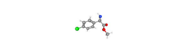 Methyl 2-amino-2-(4-chlorophenyl)acetate 化学構造