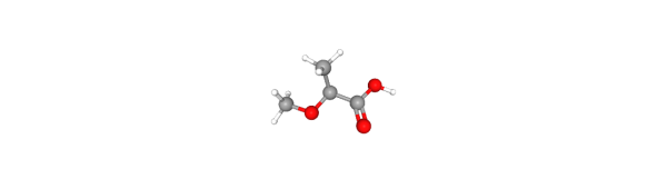 2-Methoxypropionic acid التركيب الكيميائي