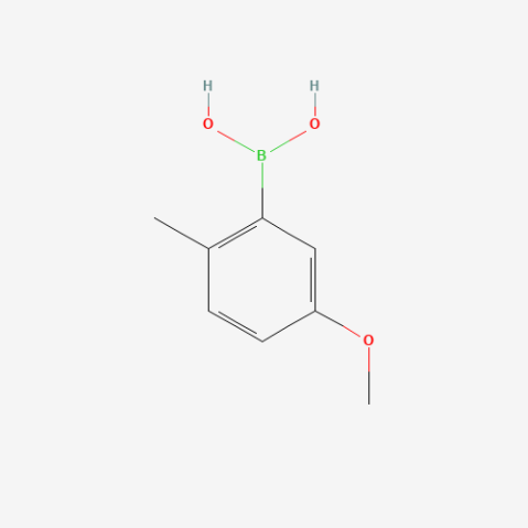 (5-Methoxy-2-methylphenyl)boronic acid(contains varying amounts of Anhydride) Chemische Struktur