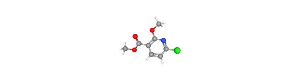 Methyl 6-chloro-2-methoxynicotinate Chemical Structure