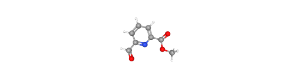 Methyl 6-formyl-2-pyridinecarboxylate Chemical Structure