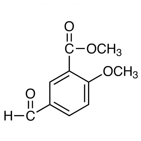 Methyl 5-formyl-2-methoxybenzoate Chemische Struktur