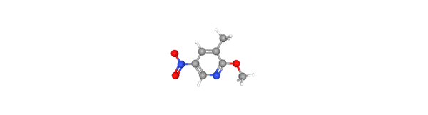 2-Methoxy-3-methyl-5-nitropyridine Chemical Structure