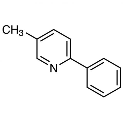 5-Methyl-2-phenylpyridine Chemical Structure