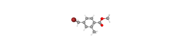 Methyl 4-(bromomethyl)-2-methylbenzoate التركيب الكيميائي