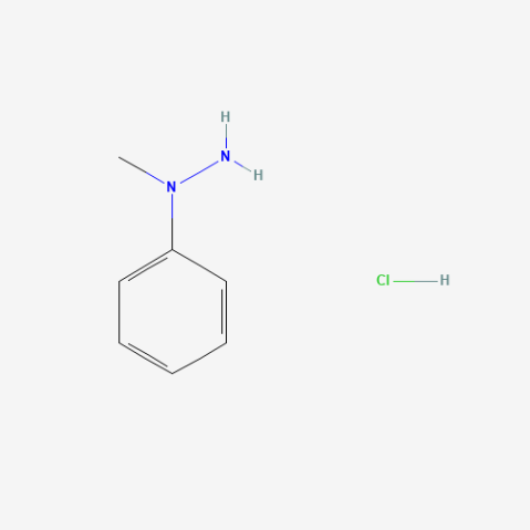 1-Methyl-1-phenylhydrazine hydrochloride التركيب الكيميائي