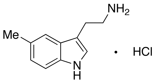 5-Methyltryptamine Hydrochloride التركيب الكيميائي