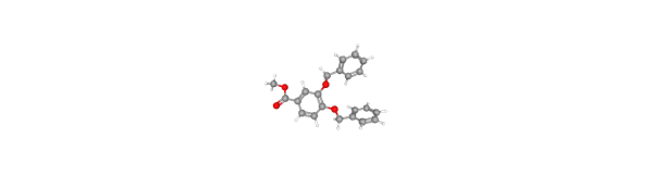 Methyl 3,4-bis(benzyloxy)benzoate 化学構造