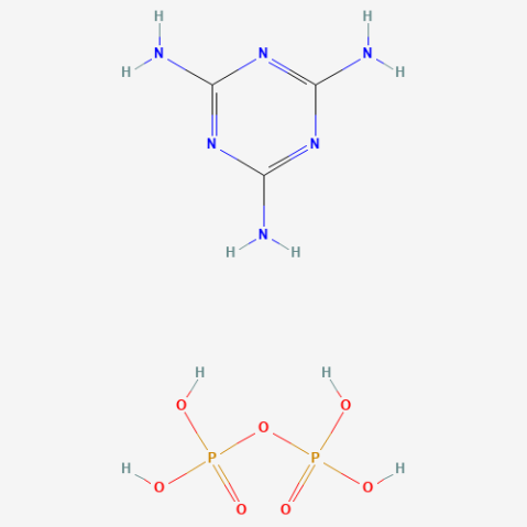 Melamine Pyrophosphate 化学構造