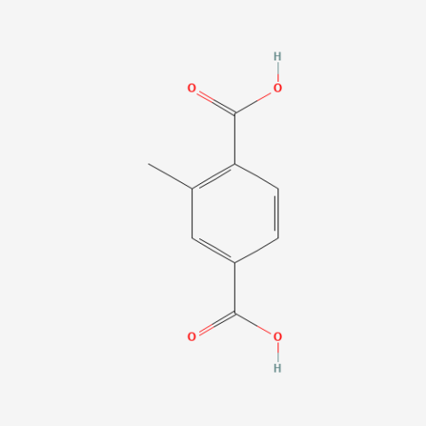 2-Methyl-1,4-benzenedicarboxylic acid Chemical Structure