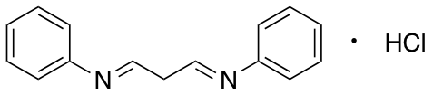 Malonaldehyde bis(phenylimine) monohydrochloride Chemical Structure