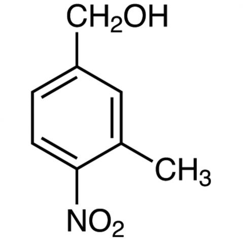 3-Methyl-4-nitrobenzyl alcohol Chemical Structure