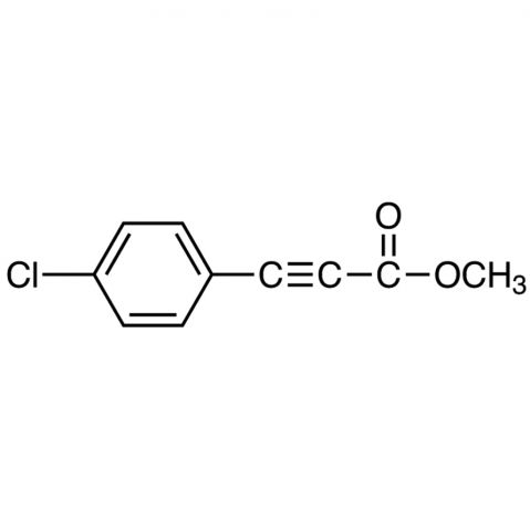 Methyl 3-(4-Chlorophenyl)propiolate 化学構造