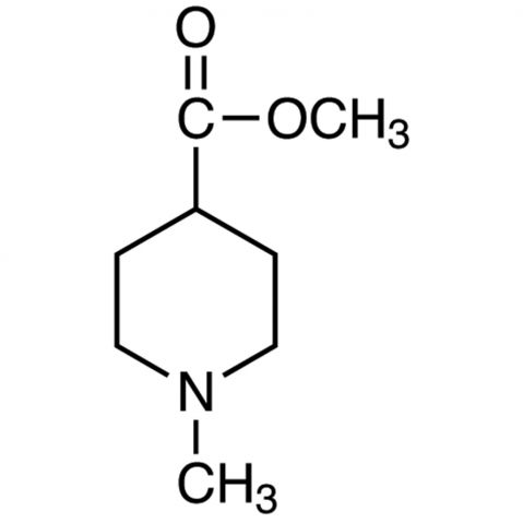 Methyl 1-Methyl-4-piperidinecarboxylate Chemische Struktur