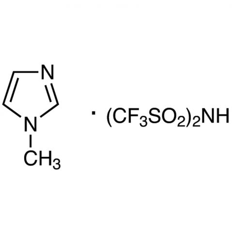 1-Methylimidazole Bis(trifluoromethanesulfonyl)imide التركيب الكيميائي