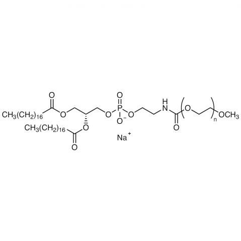 MPEG2000-DSPE Sodium Salt Chemical Structure