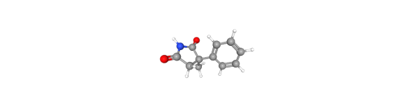 α-Methyl-α-phenylsuccinimide Chemical Structure