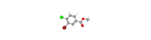 Methyl 3-bromo-4-chlorobenzoate Chemische Struktur