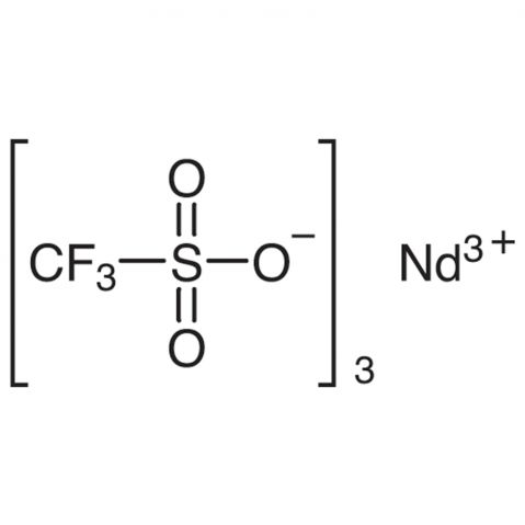 Neodymium trifluoromethanesulfonate Chemical Structure