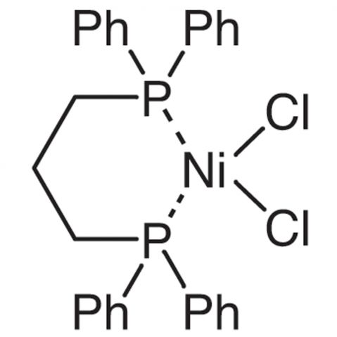 [1,3-Bis(diphenylphosphino)propane]nickel(II) chloride Chemical Structure