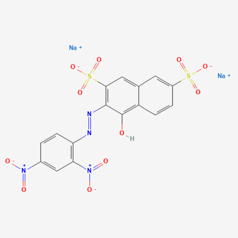 Nitrazine yellow 化学構造