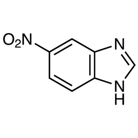 6-Nitrobenzimidazole 化学構造