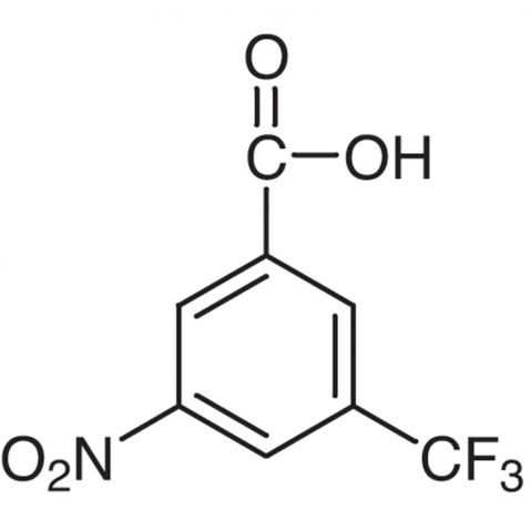 3-NITRO-5-(TRIFLUOROMETHYL)BENZOIC ACID Chemische Struktur