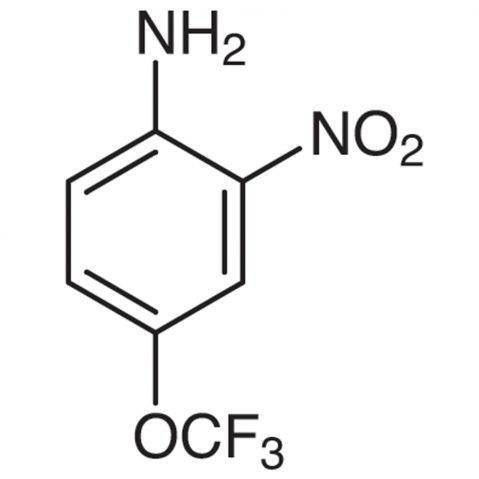 2-Nitro-4-(trifluoromethoxy)aniline 化学構造