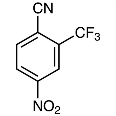 4-Nitro-2-(trifluoromethyl)benzonitrile Chemical Structure