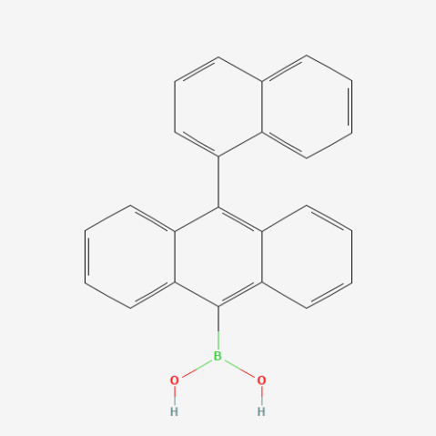 10-(1-Naphthyl)anthracene-9-boronic acid Chemical Structure