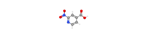 2-Nitropyridine-4-carboxylic acid 化学構造