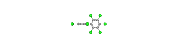 2,2',3,3',4,4',5,6,6'-Nonachlorobiphenyl 化学構造