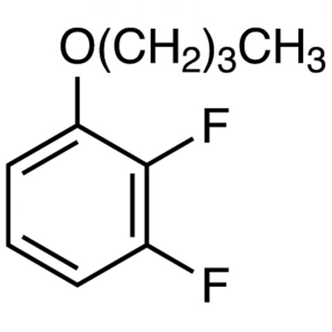 1-n-Butoxy-2,3-difluorobenzene 化学構造