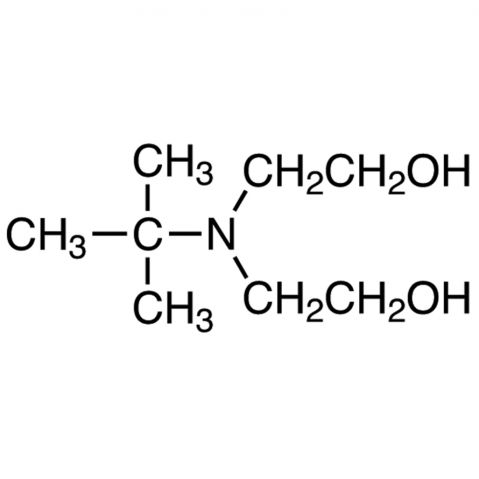 N-tert-butyldiethanolamine Chemical Structure