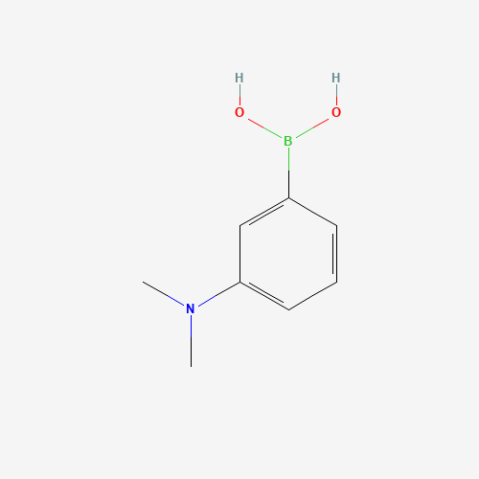 3-(N,N-Dimethylamino)phenylboronic Acid(contains varying amounts of Anhydride) Chemische Struktur