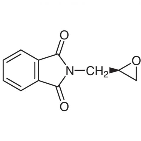 (R)-(-)-N-(2,3-Epoxypropyl)phthalimide 化学構造