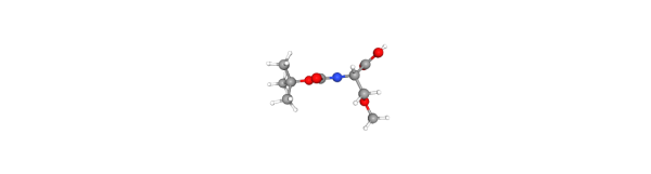 N-Boc-O-methyl-L-serine Chemische Struktur