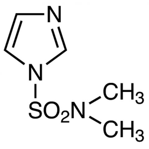 1-(N，N-Dimethylsulfamoyl)-1H-imidazole 化学構造