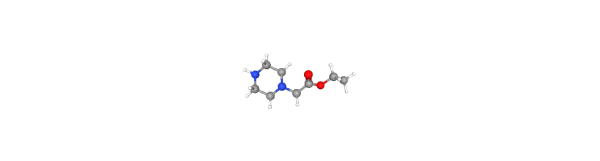 Ethyl 1-piperazineacetate Chemical Structure