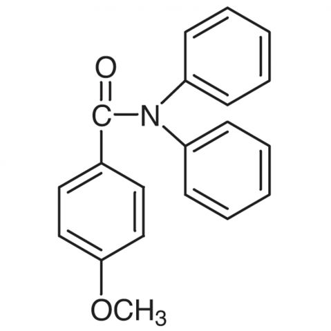 N,N-Diphenyl-4-methoxybenzamide Chemical Structure