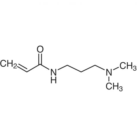 N-[3-(Dimethylamino)propyl]acrylamide 化学構造