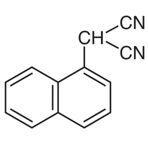 1-Naphthylmalononitrile Chemische Struktur